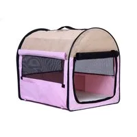 BruKa Tiertransportbox Rex Hundebox Hundetransportbox faltbar Autotransportbox Katzen Hunde, verschieden Farben und Größen erhältlich