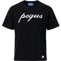 PEQUS Print-Shirt Herren Oversize T-Shirt mit Frontlogo (Stylischer Oversize-Look, aus reiner Baumwolle) Oversize Shirt von PEQUS mit Frontlogo