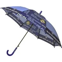 Real Madrid Stockregenschirm - Automatik-Regenschirm für Kinder