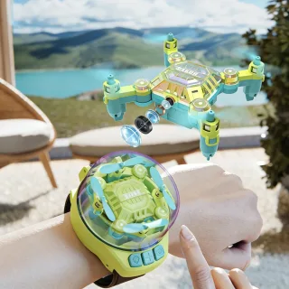 DWI YP18 MINI Wristwatch Dual Remote Gravity WiFi APP Control Barometric Altitude Hold Mode 2.4G RC Toys Kids Gifts Dron