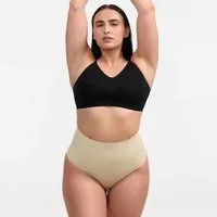 cfab (creamy fabrics) Shapingslip Shaping-String mit hoher Taille-Beige-XS/S