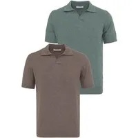Felix Hardy Poloshirt Polo Shirt Kurzarm 2er-Pack
