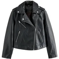Next Bikerjacke Bikerjacke in Lederoptik (1-St)