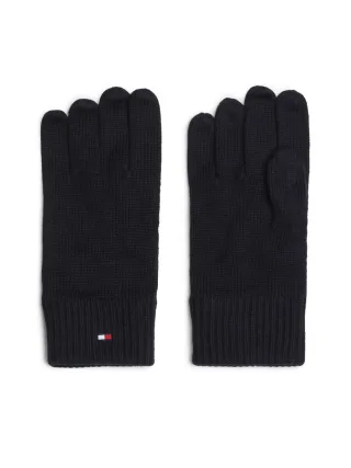 Tommy Hilfiger - Handschuhe mit Kaschmir schwarz - Gr. - OS