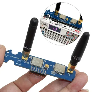 M5Stack Cardputer ADV Dual RF Module CC1101 NRF24 SubGHz 24GHz Wireless Signal Transceiver Compatible with Bruce Firmwar
