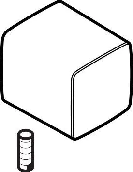 Hansgrohe Griff Absperr- und Umstellventil chrom, 95356000 95356000