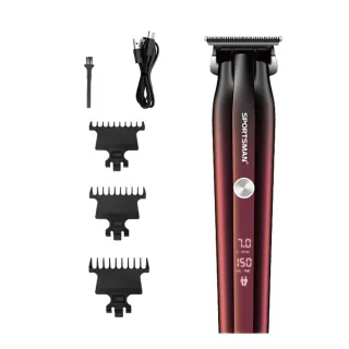SPORTSMAN SM-749 Cordless Hair Clipper for Men Rechargeable 1500mAh Trimmer with Stainless Steel Blades & Adjustable Cut