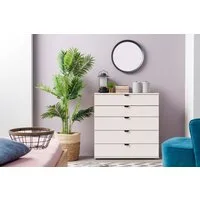 Home affaire Sideboard Duero, Kommode mit 5 Schubkästen, Breite 90 cm