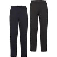 Fruit of the Loom Sweathose (Packung, 2-tlg) Jogger mit offenem Beinabschluss