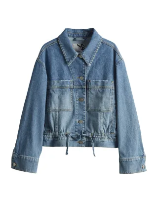 Opus - Jeansjacke - Hemely blau - Gr. - 36