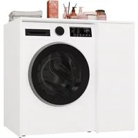 Raumhirsch Furniture Waschmaschinenumbauschrank Waschmaschinenschrank für Waschmaschine & Wäschetrockner