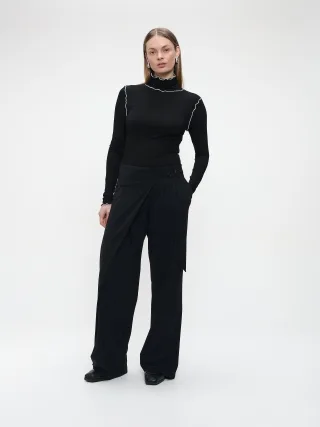 Jane Lushka - Enny pants technical jersey black - Gr. - M