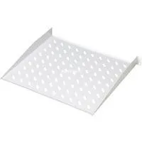 Fachboden zum Festeinbau in 483 mm (19")-Schränke grau, 1 HE