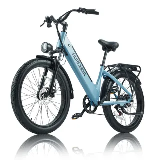 [EU Direct] BURCHDA AZ26 Electric Bike 48V 20AH Battery 1000W Motor Recommended Top Speed 25KM/H HydraulicBrake 26inches