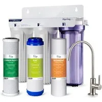 iSpring Wasserfilter US31 3-Stufen Untertischfilter - Sediment, GAC, CTO, tanklos
