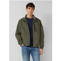 s.Oliver Funktionsjacke Outdoor-Jacke Sportiver Blouson mit Stehkragen und Rippbündchen