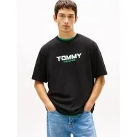 Tommy Jeans T-Shirt TJM 90S BLOCK Relaxed fit mit Rundhalsausschnitt