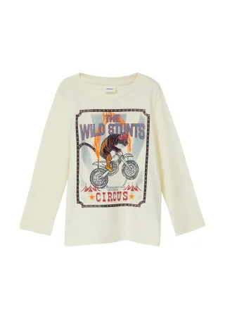 s.Oliver - T-Shirt beige - Gr. - 116/122
