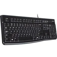 Keyboard K120 for Business, Tastatur schwarz, US-Layout, Plunger
