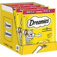 Dreamies DREAMIES™ Käse 4 x 180g, Snack für: Katze