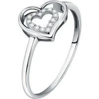 CHRIST Diamantring CHRIST Damen-Damenring 375er Weißgold 14 Diamant