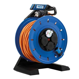 HEDI Vollkunststoff-Kabeltrommel Generation 7 Champion Ø 290 mm, orange - K725Q2TF