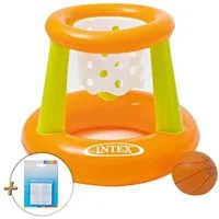 Intex Planschbecken Wasserspiel Floating Hoops mit Basketballkorb + Ball (67x55cm)