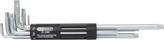 KS Tools 3 in 1 Torx-Winkelstiftschlüssel-Satz,8-tlg XL - 151.2380