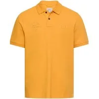 camel active Poloshirt normale Passform, kurze Ärmel, unifarbenes Design, mit Polokragen