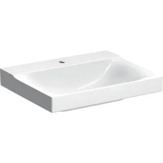 Geberit Xeno2 Waschtisch, 60x48cm mit Hahnloch, ohne Überlauf, KeraTect, 500530011 500530011