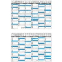 LYSCO Tischkalender Tafelkalender 2027 DIN A3 / A4 / A5 - 300g Papier, Tafelkalender für das Jahr 2027 in verschiedenen Stückzahlen und Formaten, sehr gut beschreibbar