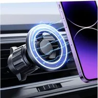 Futurea Handy-Halterung Kfz Auto magnetischer Handyhalter mit 360° für iPhone & mehr, (bis 8,00 Zoll, 1-tlg., 2-tlg., magnetisch, flexibel, Kfz-Halterung, MagSafe)