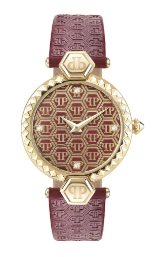 Philipp Plein Plein Couture Rot Damen Armbanduhr PWEAA0221