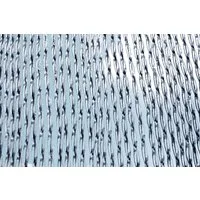 La Tenda Insektenschutz-Vorhang Türvorhang CASA ALBI 1 Streifenvorhang transparent schwarz, 90 x 210 cm, PVC - Länge individuell kürzbar