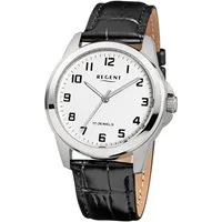 Regent Mechanische Uhr F1570 - 19704419, Armbanduhr, Herrenuhr, Damenuhr, Handaufzug, Lederarmband
