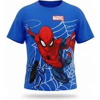 MARVEL Print-Shirt Marvel Spiderman Kinder Jungen T-Shirt Kurzarm Shirt (1-tlg) Gr. 98 bis 128 - 100% Baumwolle