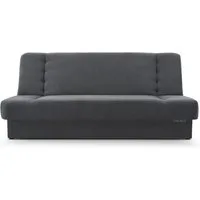 MOEBLO Schlafsofa Cyprus, Sofa Kippsofa Klappsofa Clic-Clack Couch für Wohnzimmer Federkern Sofagarnitur Polstersofa - 192x85x92 cm -, mit Bettkasten und Schlaffunktion