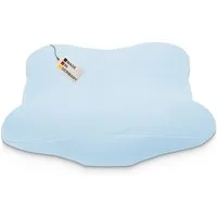 DUKAL Kissenbezug Derila (Ergo) Memory Foam Kissen, 100% Baumwolle, (1 Stück), aus hochwertigem Doppel-Jersey, mit Spannumrandung, Made in Germany
