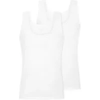 uncover by SCHIESSER Trägertop UNCOVER Cotton Lace mit Rundhalsausschnitt und kleiner Häkelkante