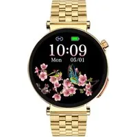 Knauermann Neo 2 Telefon & Notruf EKG Messung Blutdruck Puls Smartwatch, Bluetooth
