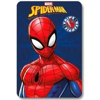 Kinderdecke Kuscheldecke für Kinder – Warme Fleecedecke in 140 x 100 cm, Spiderman