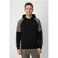 Champion Kapuzensweatshirt Sports-inspired Interlock Hoodie with Tape detailing mit Kordelverschluss, Langarm-Design, aus Baumwolle und Polyester