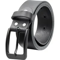 COLOGNEBELT Ledergürtel OM412-SL-Schwarz MADE IN GERMANY, Schwarz Kürzbar, 100 % Echtleder, Unisex