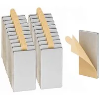 ECENCE Magnet Neodym Klebe-Magnete 20 Stck. selbstklebend Quader (20-St)