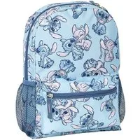 Disney Rucksack Kinder-Rucksack mit "Free Time"-Aufdruck – Stitch (Set)