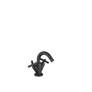 Dornbracht Bidet-Einlochbatterie mit Ablaufgarnitur TARA 24510892 Schwarz matt 24510892-33