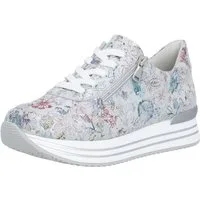 Remonte Plateausneaker Freizeitschuh, Halbschuh, Schnürer mit Wechselfußbett