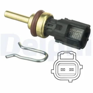 Delphi K?hlmitteltemperatursensor Ford Land Rover Volvo