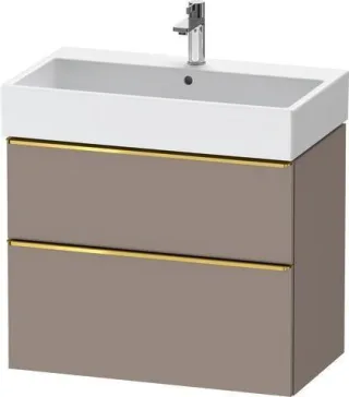 Duravit D-Neo Waschtischunterbau wandhängend Basalt Matt 784x442x625 mm - DE4373034430000 DE4373034430000