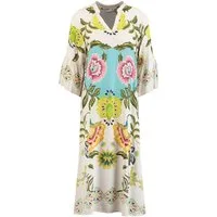 Key Largo Druckkleid WD BOHO v-neck (1-tlg)